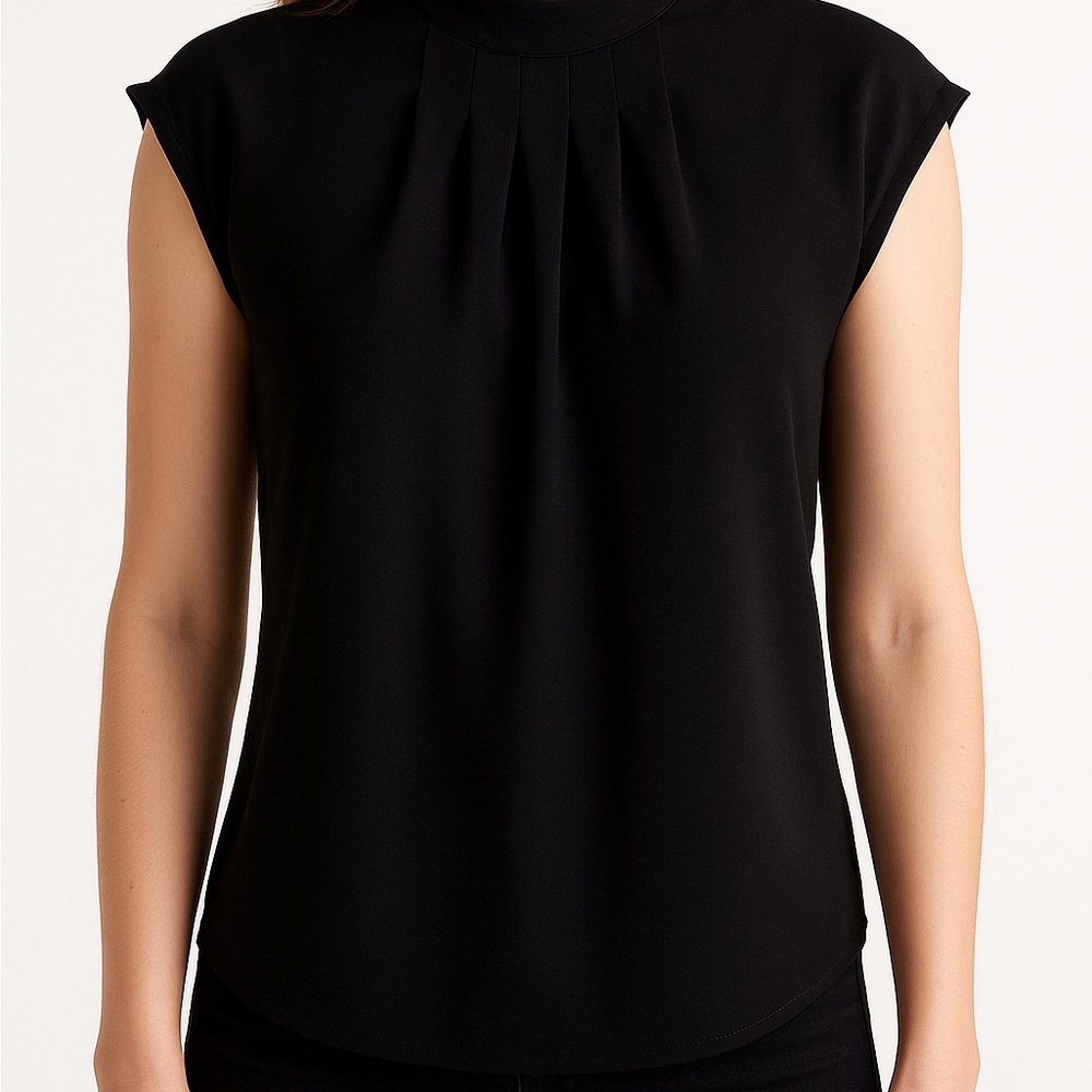Elegant Black Women's Top.